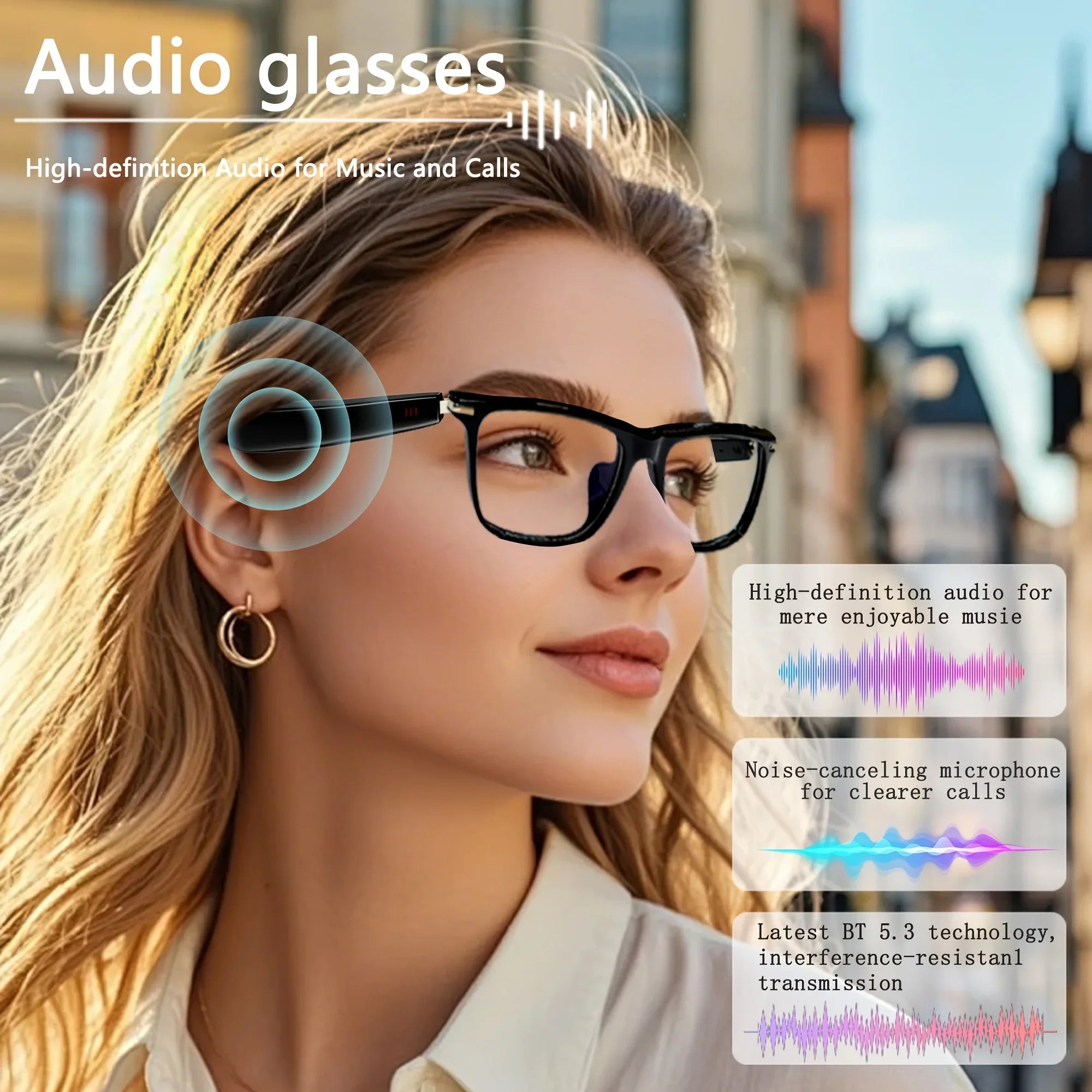 Smart AI Translation Glasses